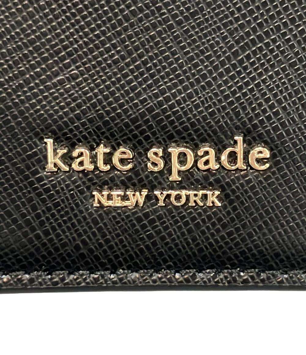 美品 Kate Spade コインケース カードケース キーリング付き レディース ケイトスペード