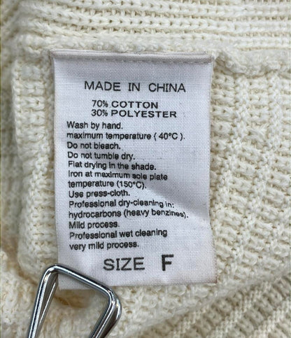 アダムエロペ ドルマン袖セーター レディース SIZE F (M) Adam et Rope'