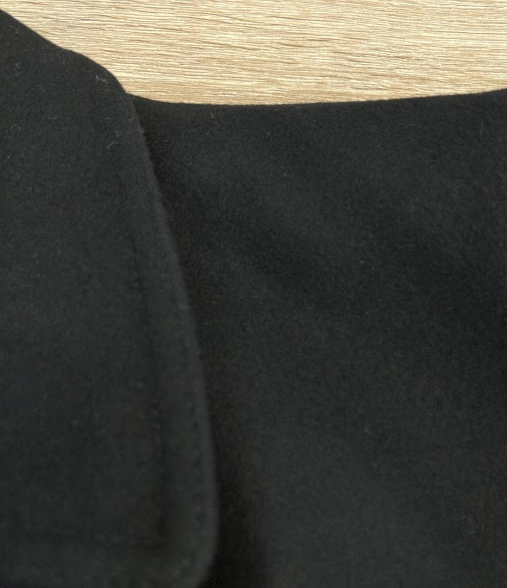 DIOR HOMME チェスターコート ラップ ブラック ウール 09AW 9H3131800315 メンズ SIZE 46 (M) ディオール・オム