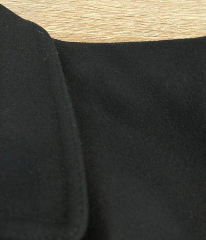 DIOR HOMME チェスターコート ラップ ブラック ウール 09AW 9H3131800315 メンズ SIZE 46 (M) ディオール・オム