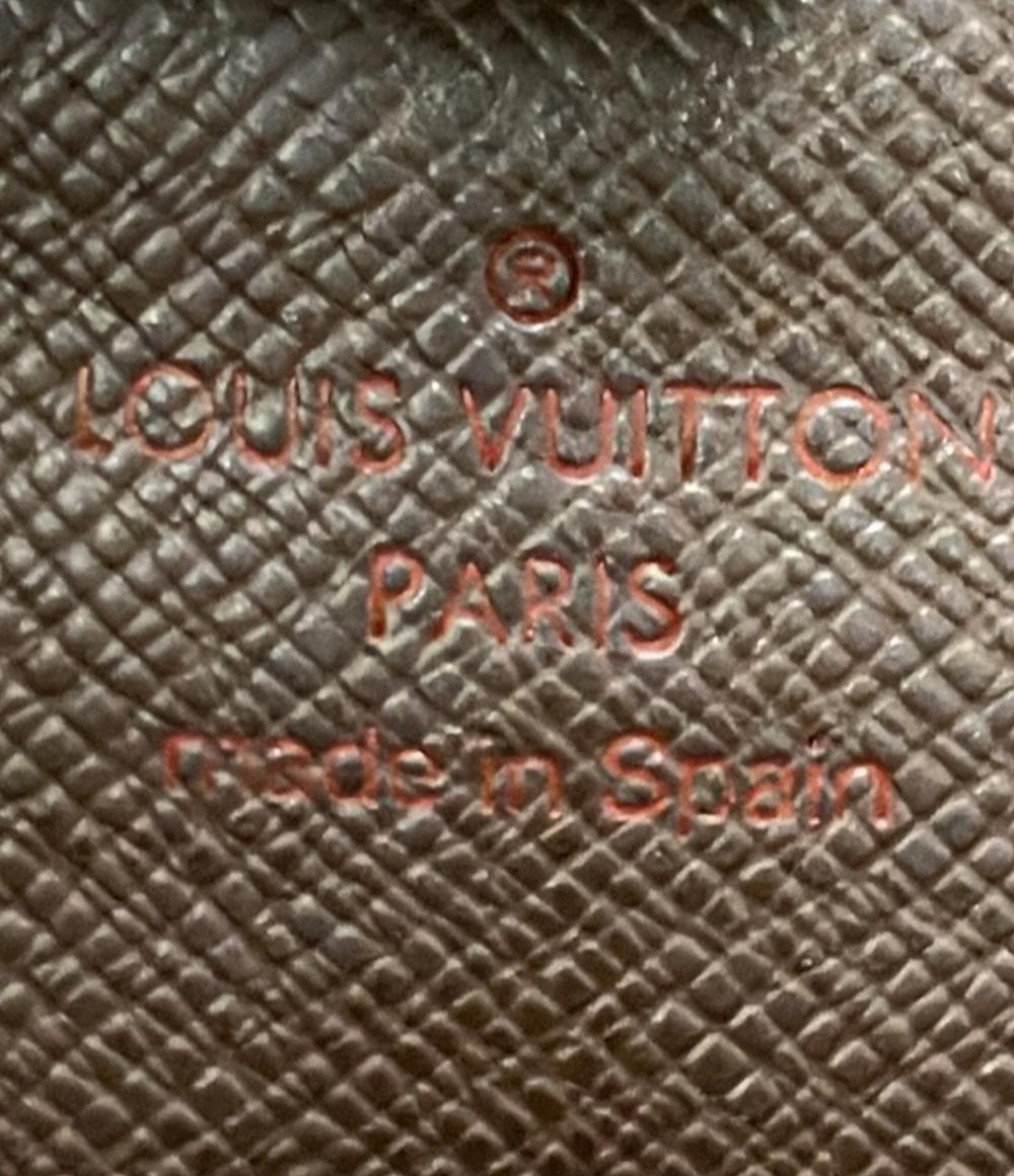 LOUIS VUITTON 長財布 ポルトフォイユ サラ ダミエ エベヌ N61734 メンズ レディース ルイ・ヴィトン