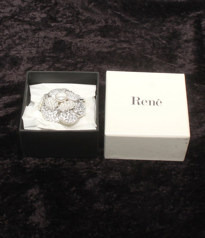 Rene ブローチ フラワーモチーフ 花モチーフ レディース ルネ