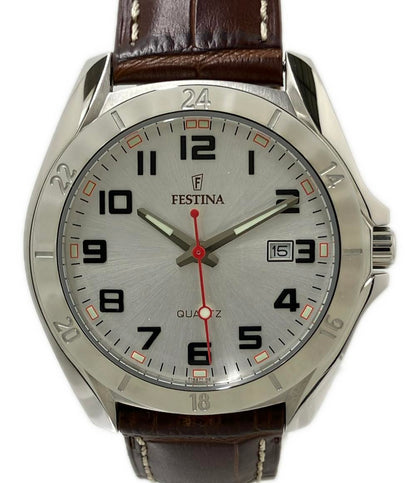 美品 FESTINA 腕時計 クオーツ F16271 メンズ フェスティナ