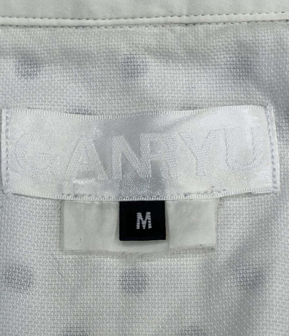 ガンリュウ 半袖パッチワーシャツ メンズ SIZE M GANRYU