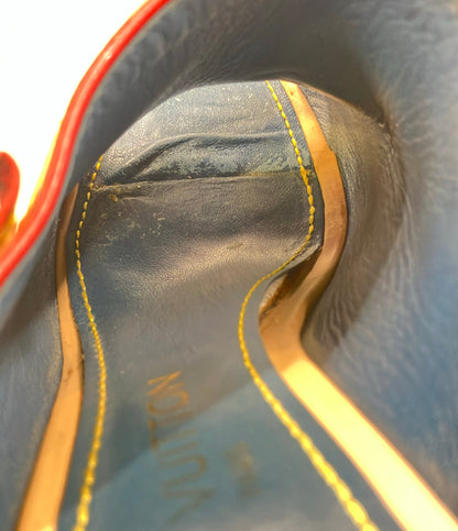 LOUIS VUITTON ウェッジサンダル エスパドリーユ デニムモノグラム レディース SIZE 37 (23.5cm) ルイ・ヴィトン