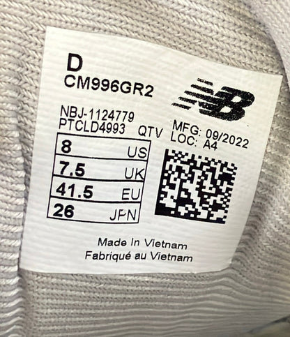 NEW BALANCE ローカットスニーカー CM996GR2 メンズ SIZE 26.0 ニューバランス