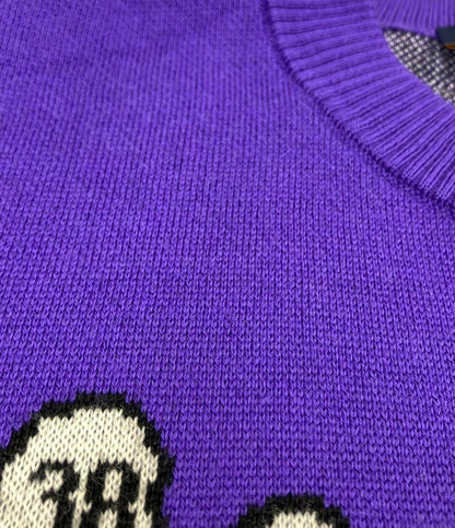 LOUIS VUITTON ジャガードニット 22AW RM222 ZLL HNN93W メンズ SIZE XL ルイ・ヴィトン