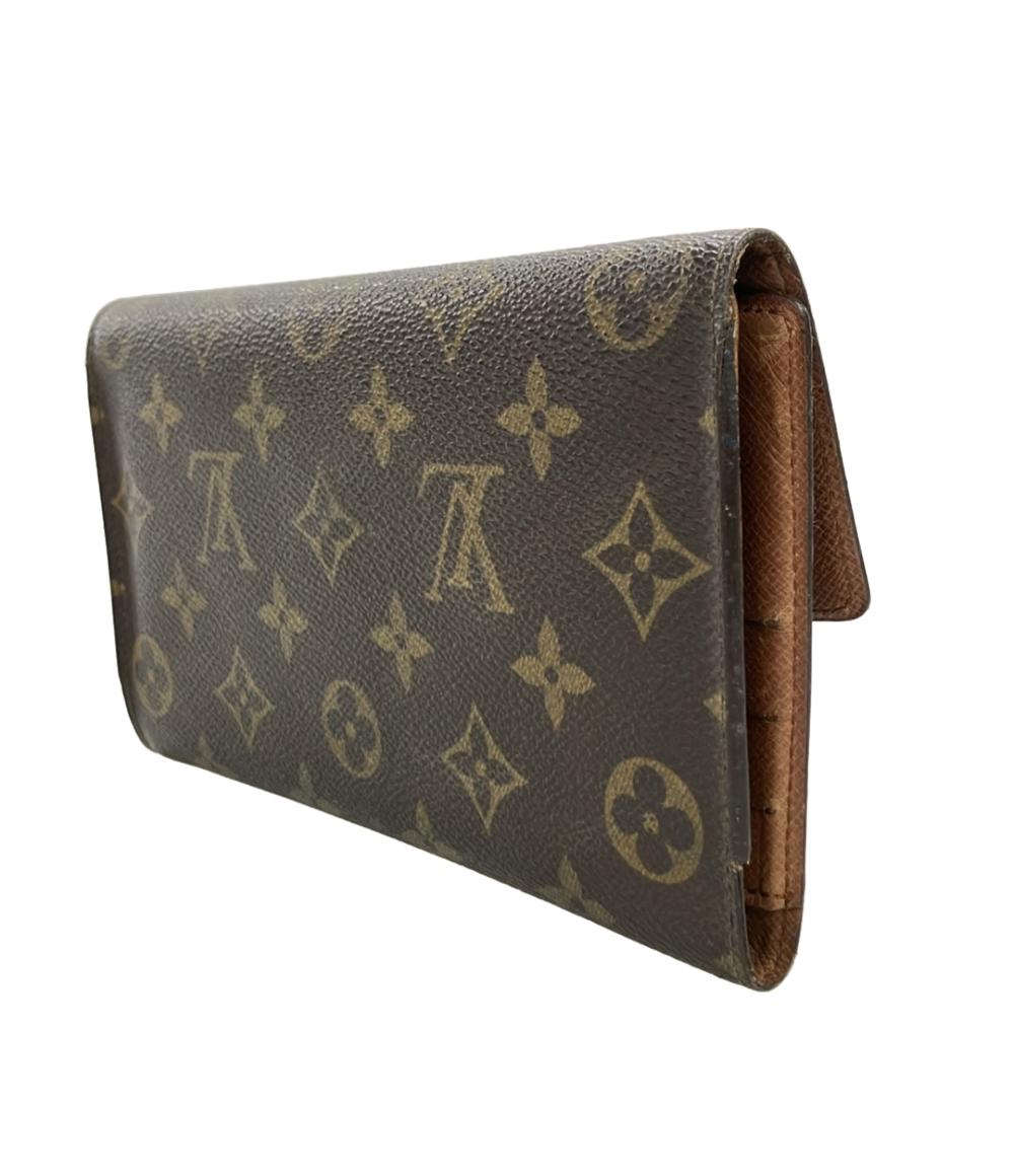 LOUIS VUITTON 二つ折り長財布 モノグラム ポルトフォイユ