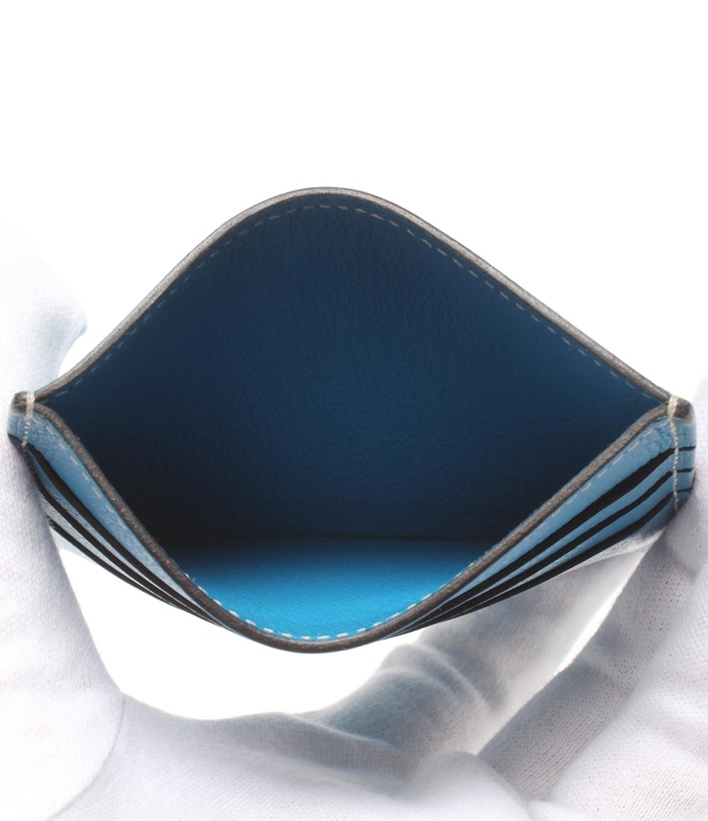HERMES カードケース W刻印 Hセリエ レディース メンズ エルメス