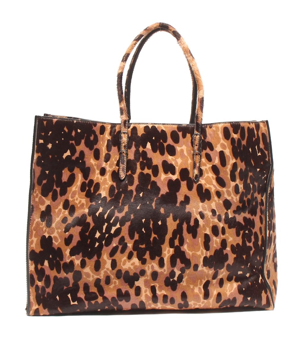BALENCIAGA ハンドバッグ トートバッグ シティ ラージ レオパード レディース バレンシアガ