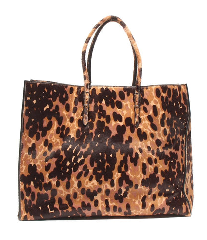 BALENCIAGA ハンドバッグ トートバッグ シティ ラージ レオパード レディース バレンシアガ