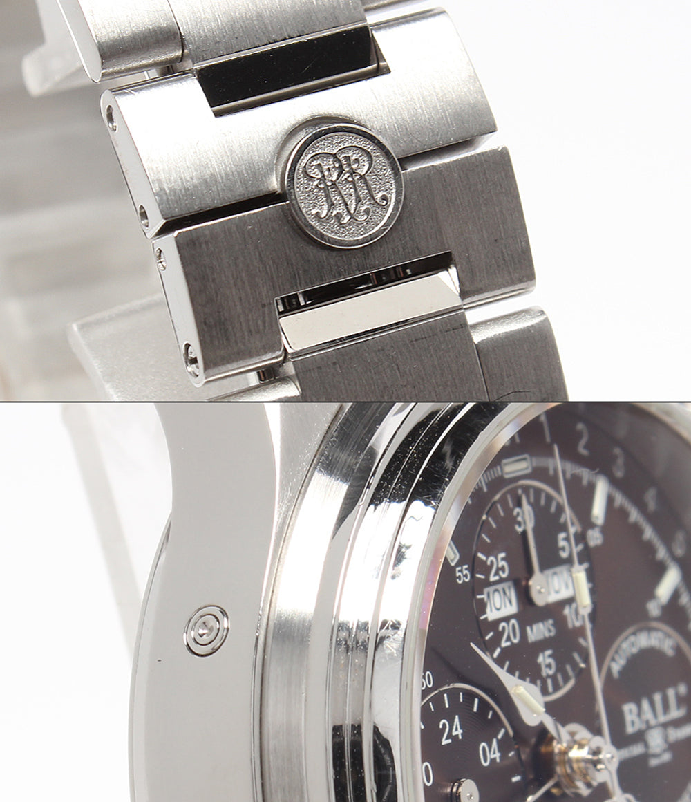 BALL Watch 腕時計 ムーンライト スペシャル トレインマスター 自動巻き ブラウン CM1036D-SJ-BR メンズ ボール ウォッチ
