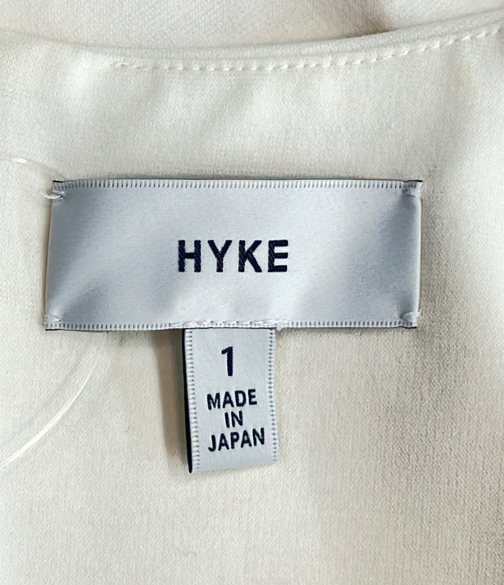 HYKE 長袖 サイドジップ カットソー 201-12264 012 レディース SIZE 1 ハイク