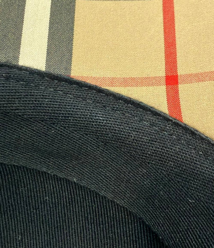 バーバリー キャップ チェック柄 メンズ SIZE M BURBERRY