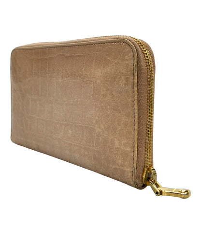 ミュウ ミュウ ラウンドファスナー長財布 レディース Miu Miu