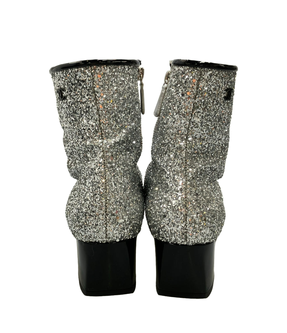 CHANEL ショートブーツ サイドジップ G33221 レディース SIZE 39 シャネル