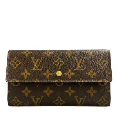 LOUIS VUITTON 長財布 三つ折り ポルトフォイユ インターナショナル モノグラム M61217 レディース メンズ ルイ・ヴィトン