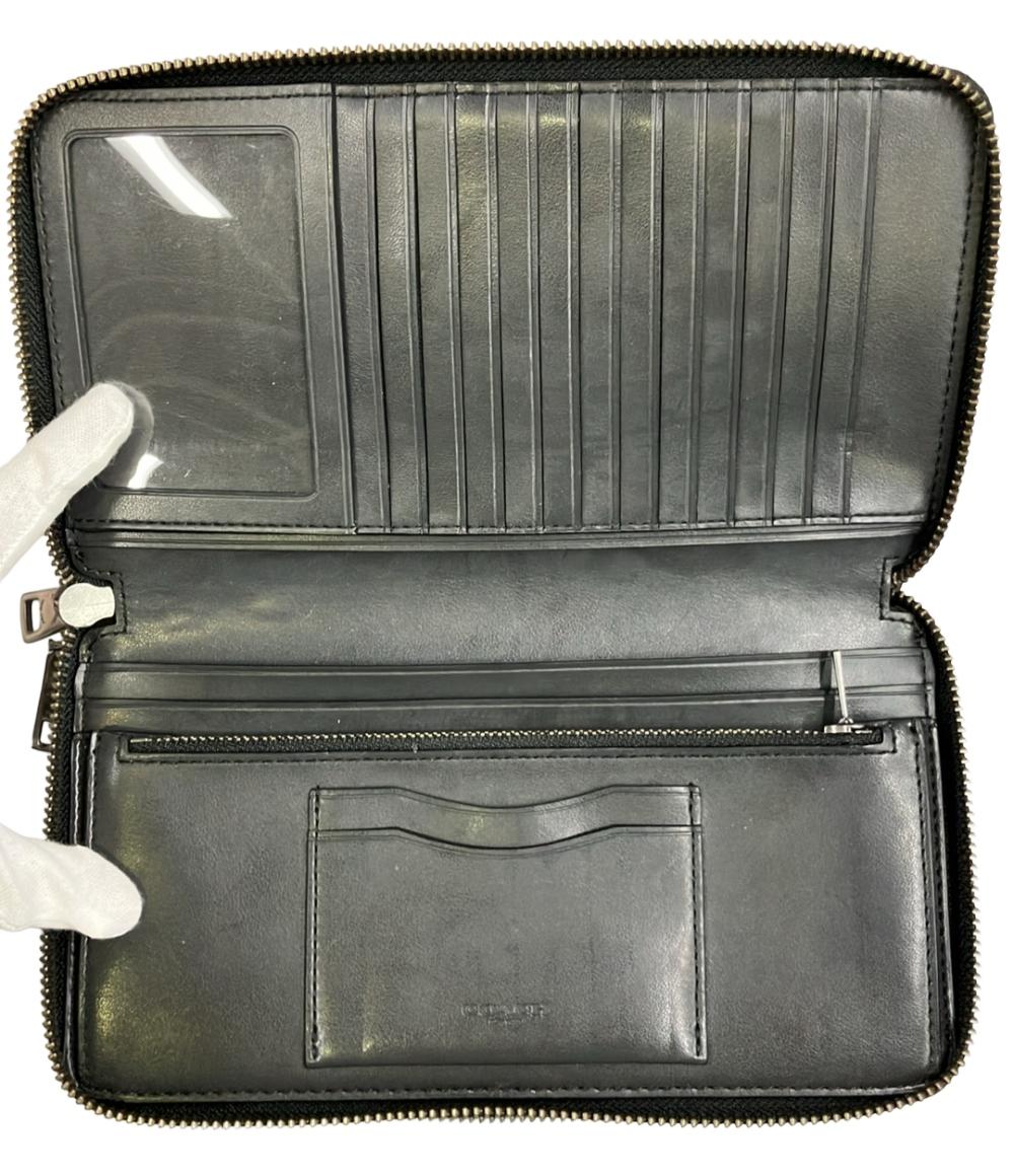 COACH ポーチ トラベルオーガナイザー 長財布 シグネチャー F93504 メンズ コーチ