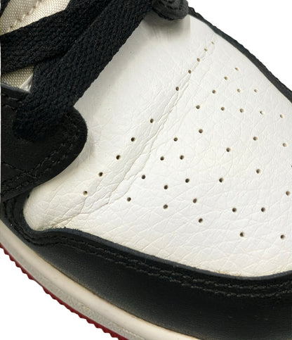 NIKE ハイカットスニーカー エアジョーダン1 ミッド DJ4695-122 レディース SIZE 24.0 ナイキ