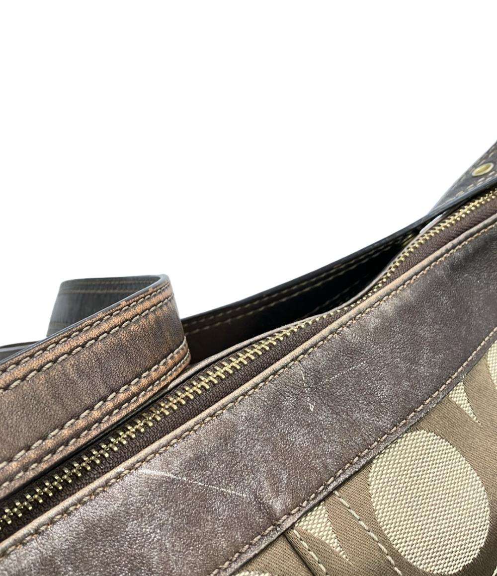 COACH ショルダーバッグ 斜め掛け オプアート 13878 レディース コーチ