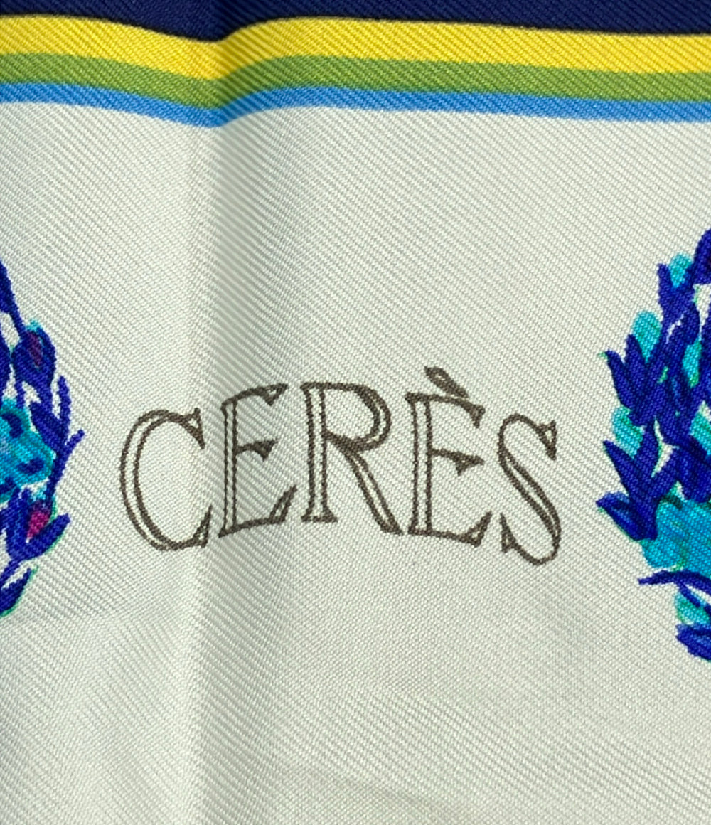HERMES スカーフ カレ90 シルク100% CERES レディース エルメス