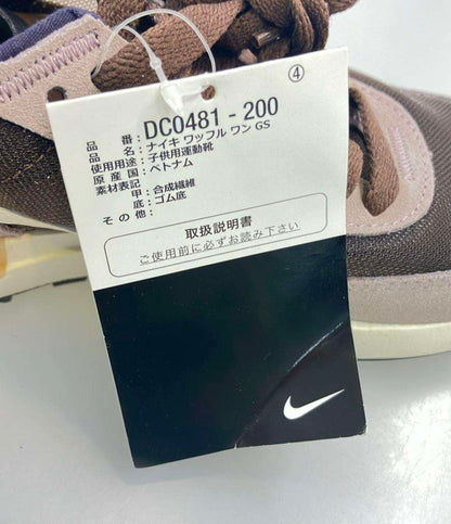 美品 NIKE ローカットスニーカー ワッフル ワン サーカ72 GS DC0481-200 キッズ SIZE 23.0 (M) ナイキ