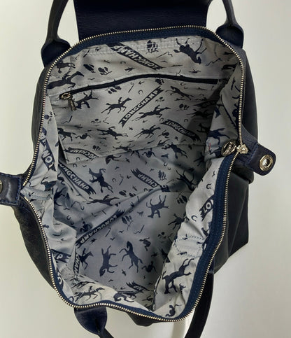 Longchamp トートバッグ レザー レディース ロンシャン