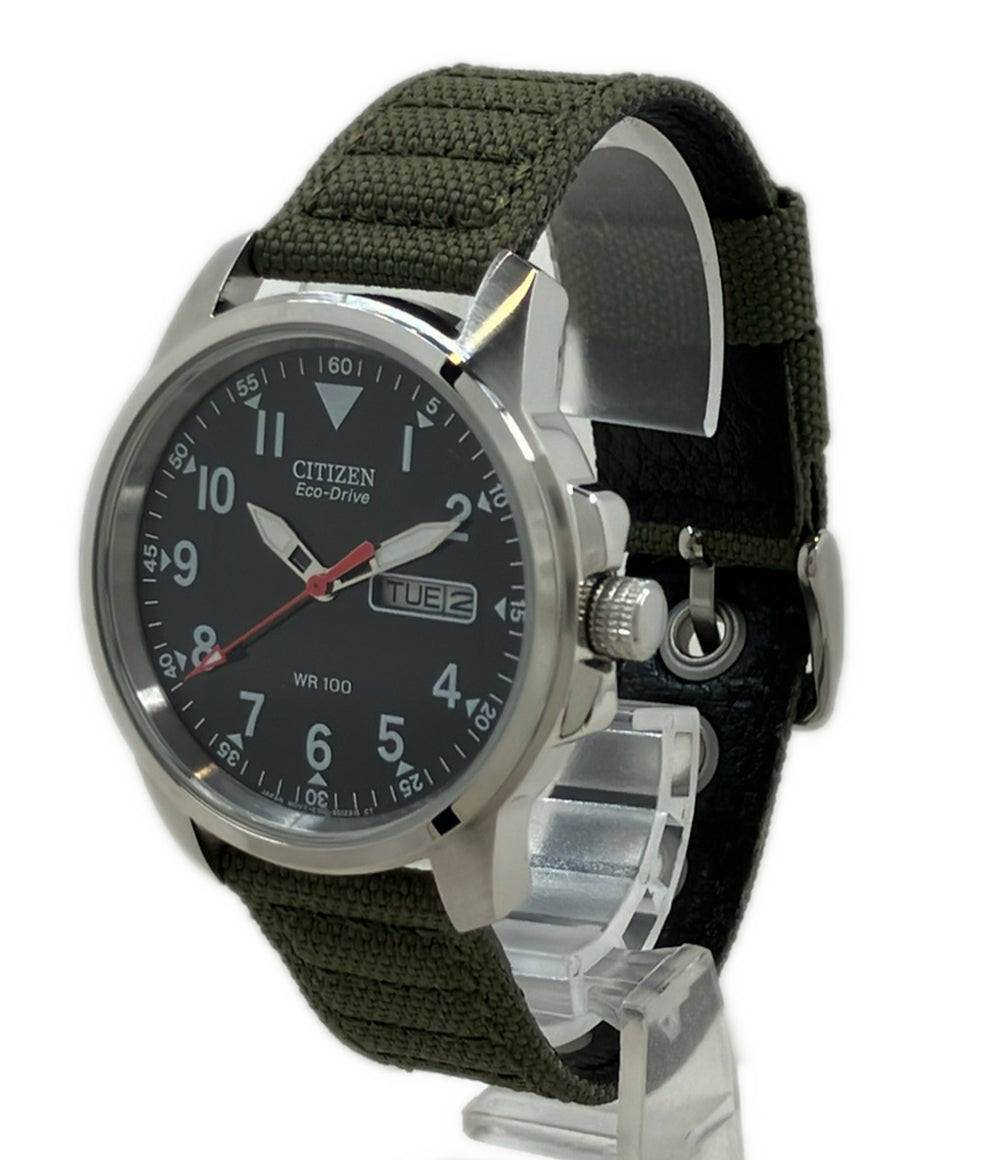 CITIZEN 腕時計 エコドライブ ソーラー ブラック BM8180-03E メンズ シチズン