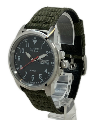 CITIZEN 腕時計 エコドライブ ソーラー ブラック BM8180-03E メンズ シチズン