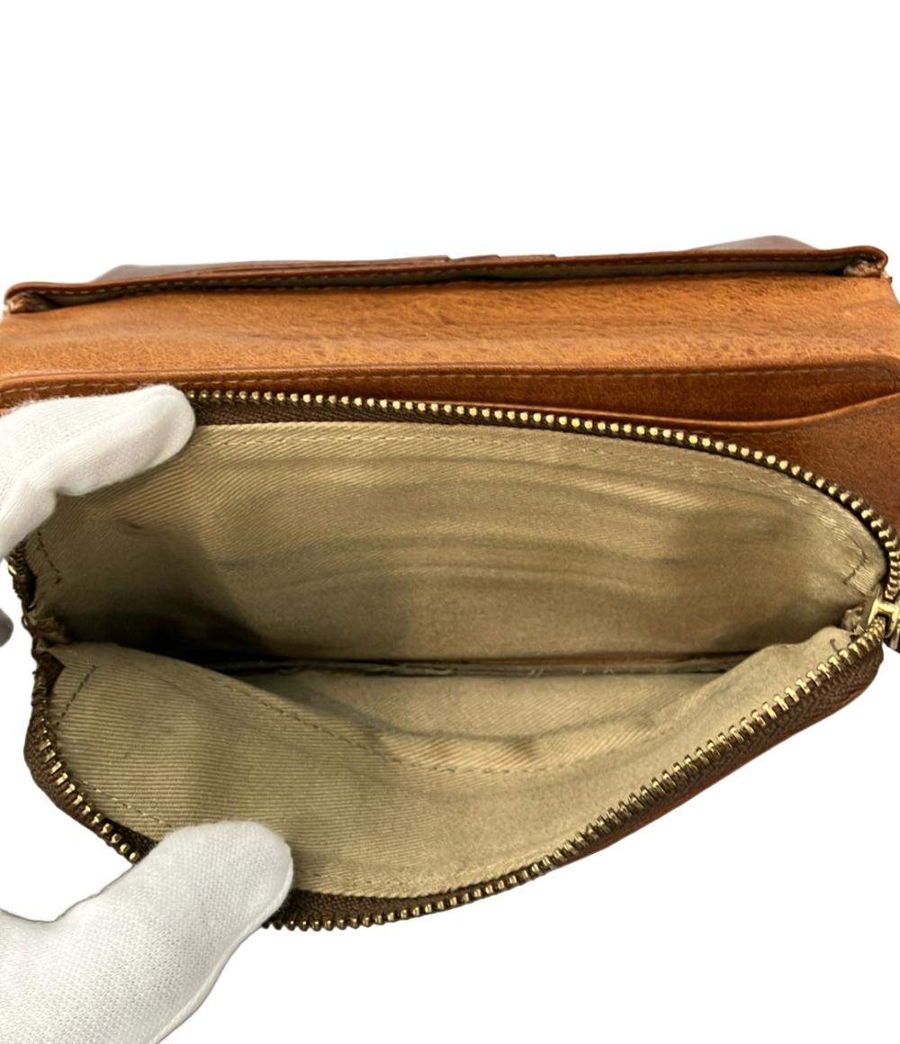 美品 二つ折り財布 レディース CLEDRAN