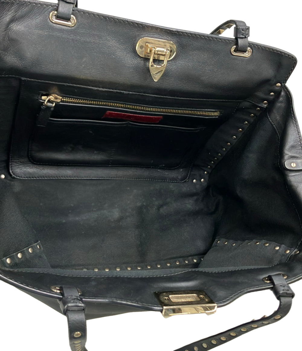 VALENTINO 2way トートバッグ ショルダーバッグ 斜め掛け スタッズ J970BOL2 レディース ヴァレンティノ
