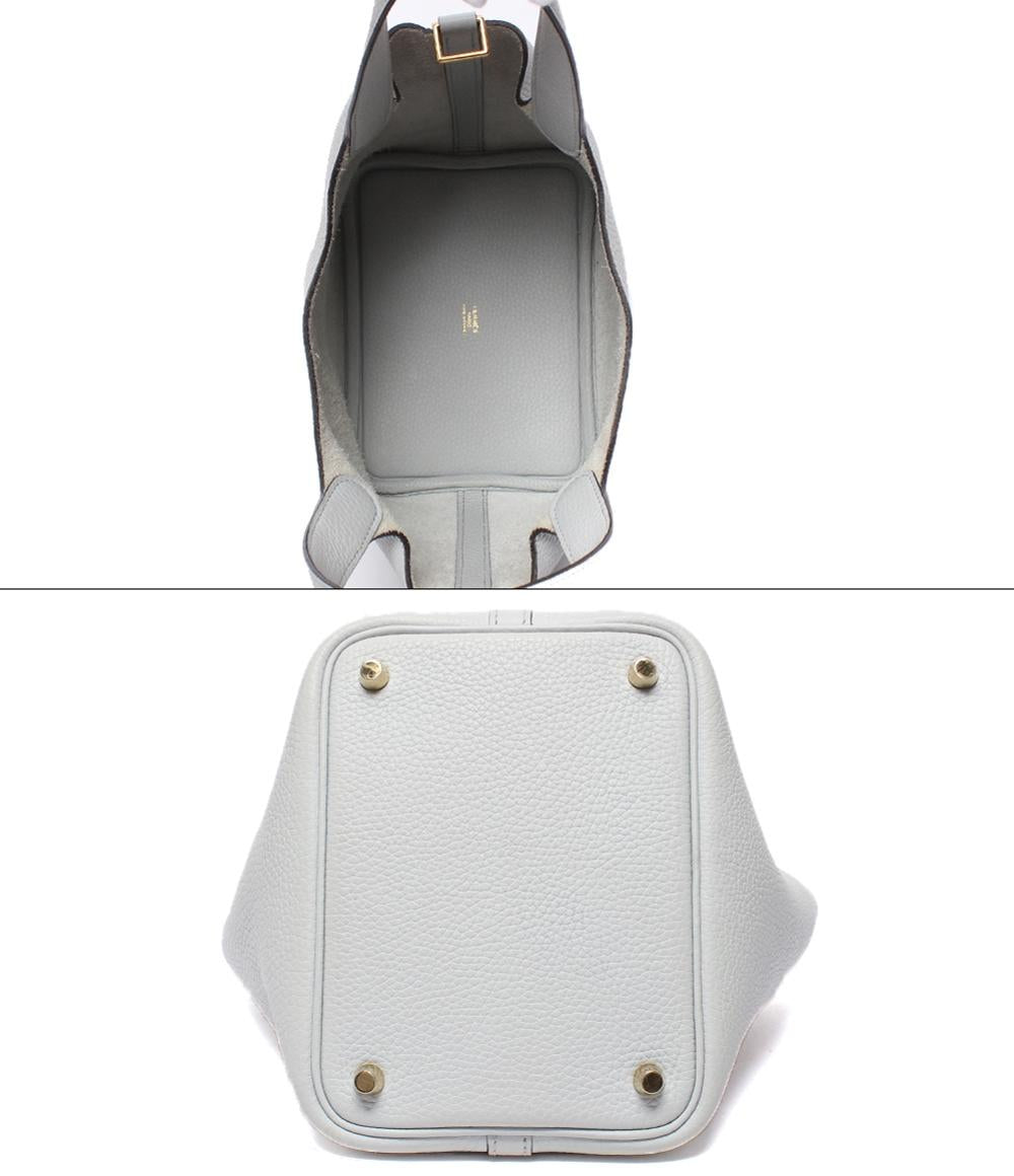 HERMES ハンドバッグ Y刻印 シルバー金具 トリヨンクレマンス ピコタンロックPM レディース エルメス