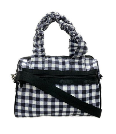 美品 LeSportsac ハンドバッグ ショルダーバッグ 2WAY 斜め掛け レディース レスポートサック