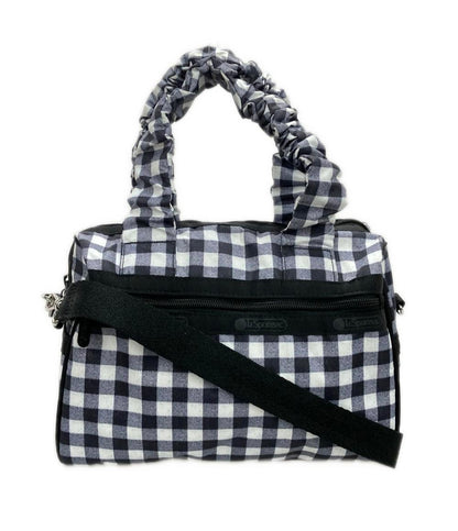 美品 LeSportsac ハンドバッグ ショルダーバッグ 2WAY 斜め掛け レディース レスポートサック