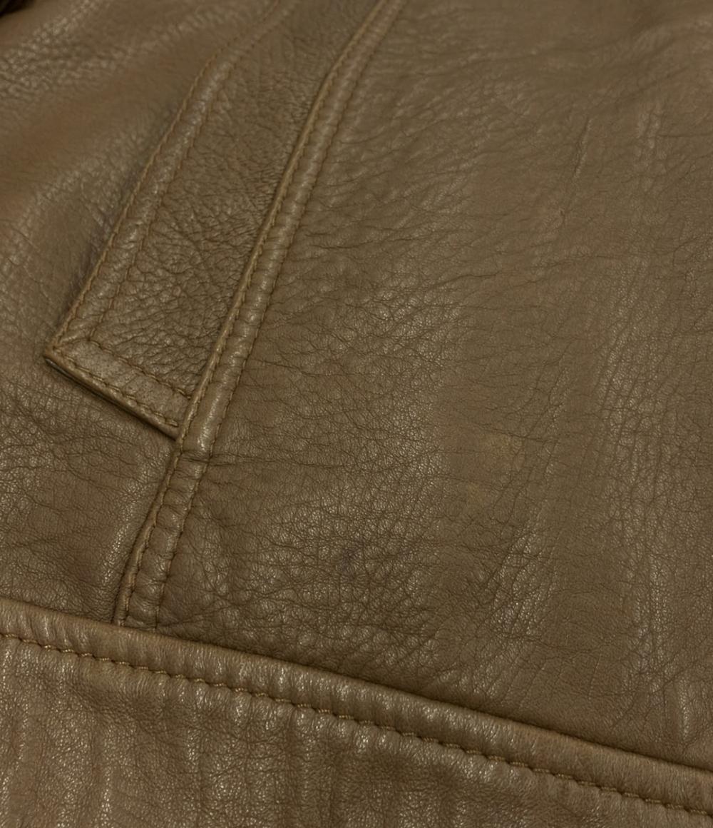 ドルチェアンドガッバーナ シープスキン レザージャケット