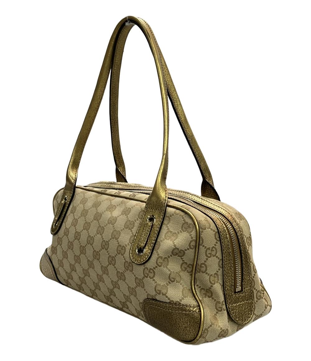 グッチ ショルダーバッグ ミニボストンバッグ肩掛け GGキャンバス 161720 497717 レディース GUCCI