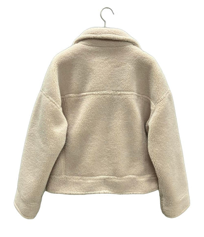 アンビー ウール混ボアショートジャケット アウター コート レディース SIZE F ENVYM