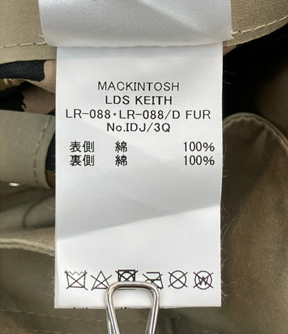 Mackintosh ポンチョ コート 裏レオパード柄 レディース SIZE 38 マッキントッシュ