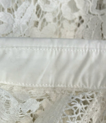 GRACE CONTINENTAL 半袖 レースポンチョ シャツ レディース SIZE 36 グレースコンチネンタル