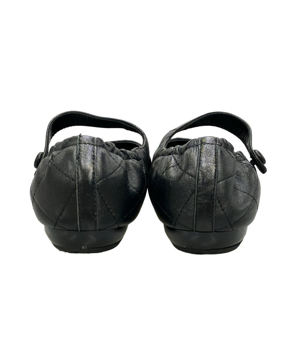 CHANEL インステップストラップパンプス カンボン A G24712 レディース SIZE 38 (25.5cm) シャネル