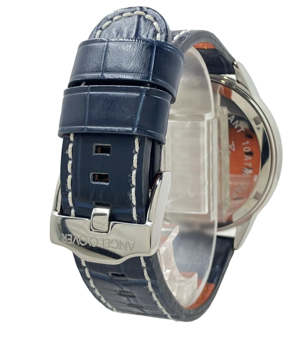 エンジェルクローバー 腕時計 クオーツ ブルー DP44 メンズ Angel Clover