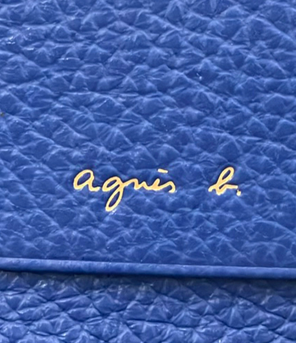 美品 agnes b. 二つ折り財布 レディース アニエスベー