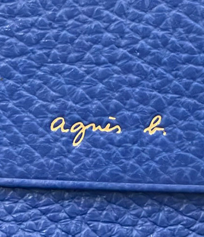 美品 agnes b. 二つ折り財布 レディース アニエスベー