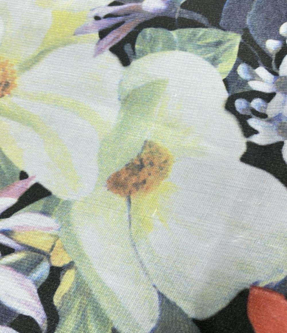 美品 グレースコンチネンタル 花柄フレアミディアムキャミワンピース レディース SIZE 36 (XS) GRACE CONTINENTAL