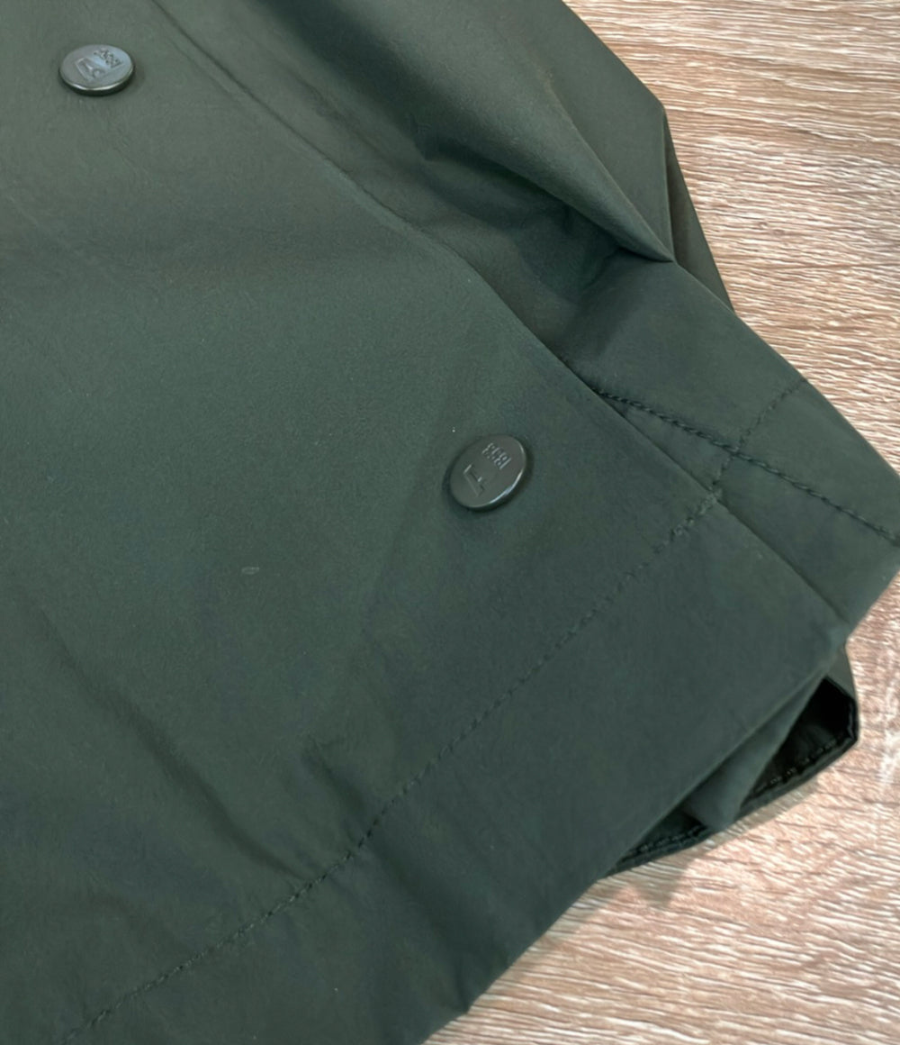 AIGLE ロングフーデッドジャケット 透湿 防水   撥水 ダブルジップ スナップボタン ZBFAG94 レディース エーグル