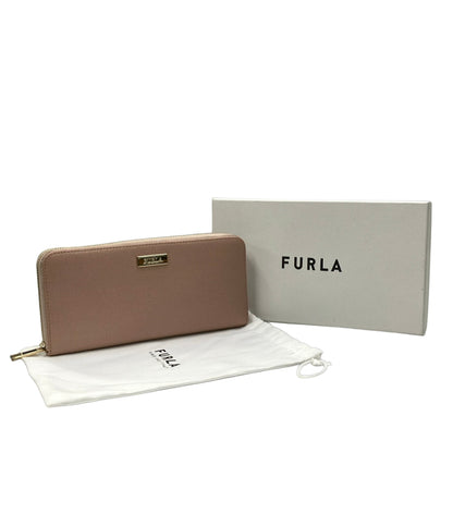 FURLA ラウンドファスナー長財布 レザー レディース フルラ