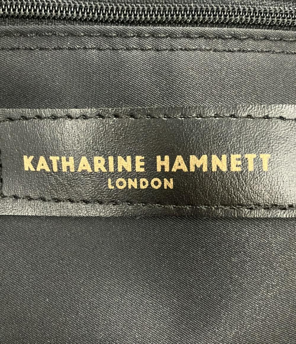 美品 KATHARINE HAMNETT LONDON リュック レディース キャサリンハムネットロンドン