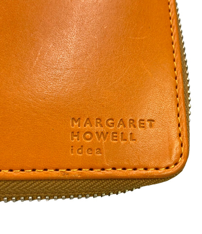 MARGARET HOWELL idea ラウンドファスナー二つ折り財布 レディース マーガレットハウエル アイデア