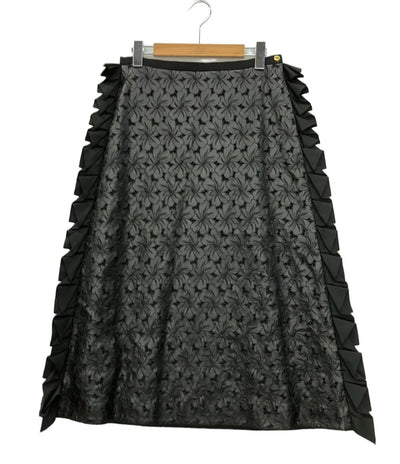 美品 Drawer フェイクレザースカート 6524-299-1695 レディース SIZE 38 (M) ドゥロワー