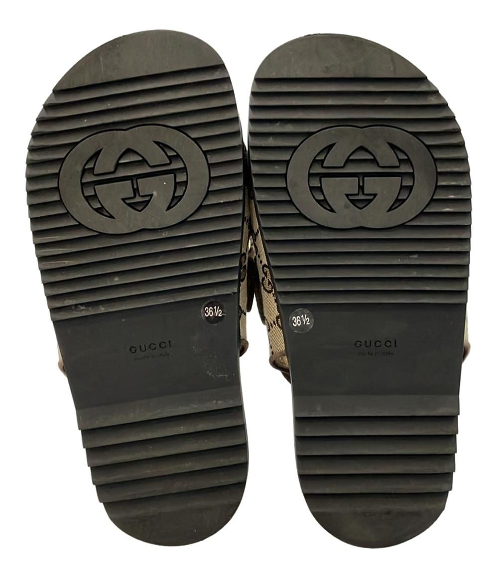 GUCCI サンダル GGキャンバス レディース SIZE 36.5 (M) グッチ